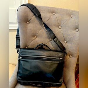 Tumi “Alpha” Expandable Attaché Briefcase